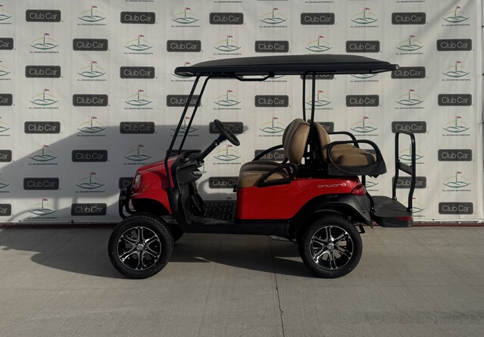 2026 Club Car Onward 4 Passenger Lifted Gas Golf Cart