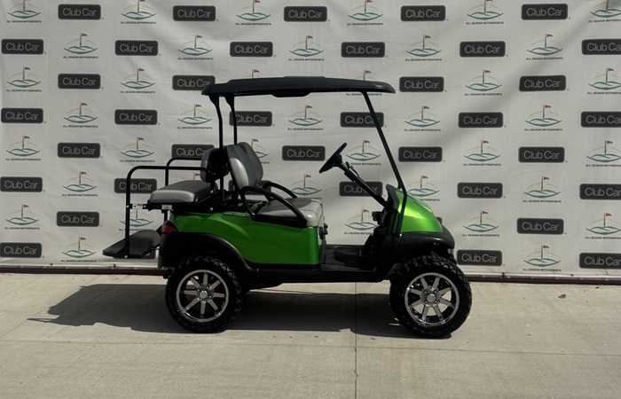 2019 Club Car Precedent 4 Passenger Lifted Gas EFI Golf Cart - Image 3