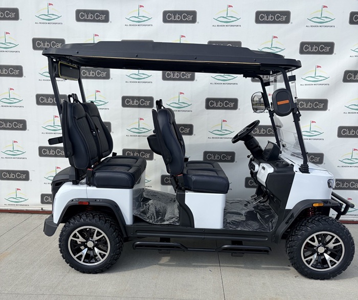 2026 Teko Trophy Forward 4 Passenger Lifted 48V Lithium Golf Cart - Image 3