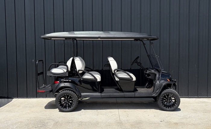2027 Club Car Onward 6 Passenger Lifted Gas EFI Golf Cart - Image 3