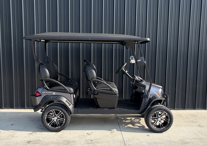 2027 Club Car Onward Forward 4 Passenger Lifted Lithium LSV Golf Cart - Image 3