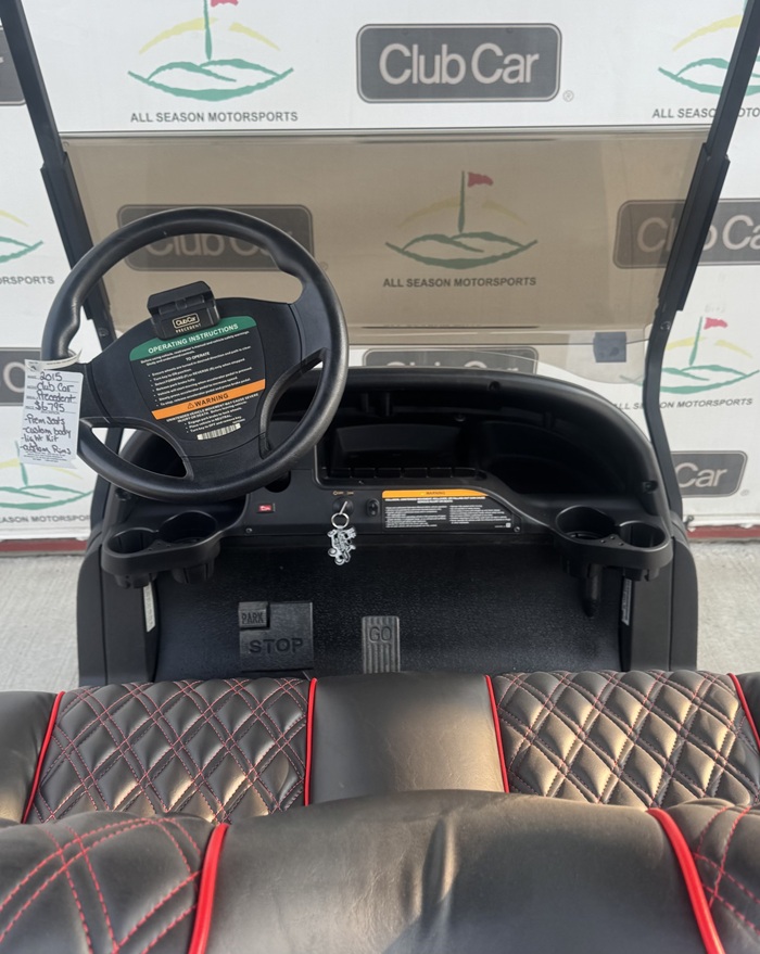 2015 Club Car Precedent 2 Passenger Gas EFI Golf Cart - Image 5