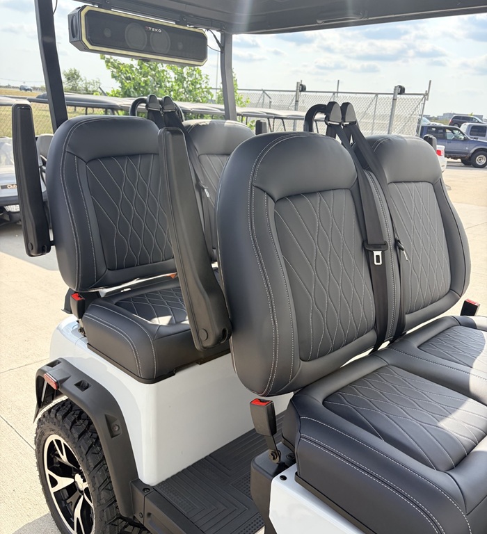 2026 Teko Trophy Forward 4 Passenger Lifted 48V Lithium Golf Cart - Image 6
